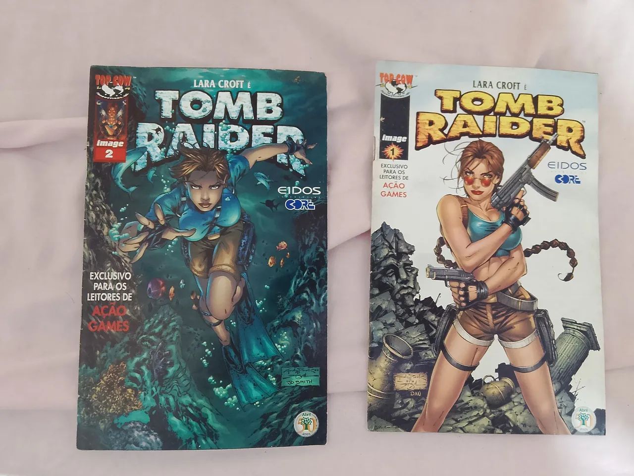 HQ GIBI TOMB RAIDER Volume 1 e 2 Editora IMAGE