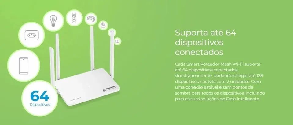 Roteador MESH Positivo - nunca usado - Foto 4