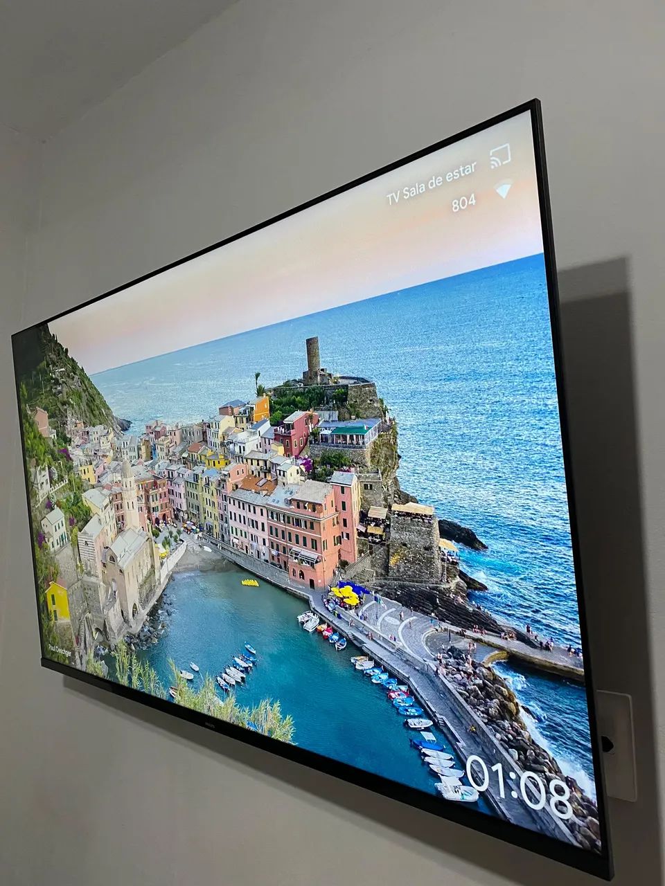 Smart TV Philips 58 polegadas 4K Google TV - Seminova (7 meses de uso)