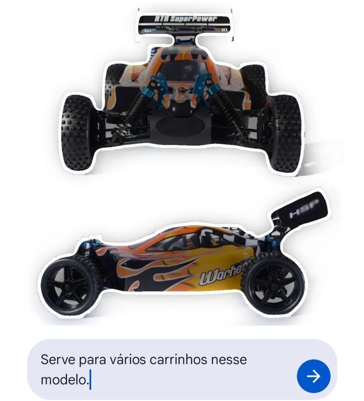 Amortecedores para carrinho a combustível Par. - Foto 3