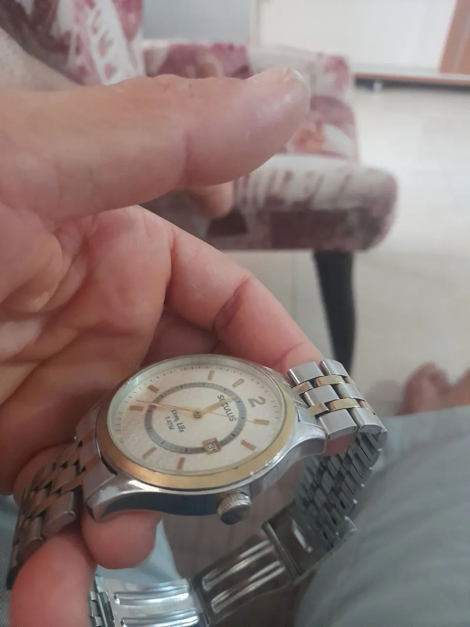 Vendo um relógio séculos funcionando perfeitamente  - Foto 3