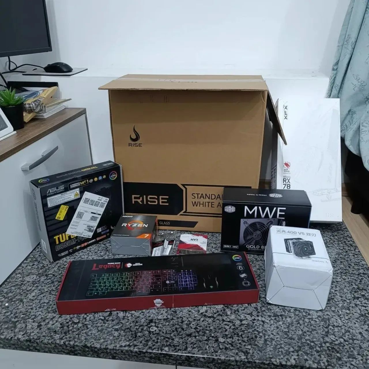 PC Gamer Ryzen 7 5700X RX7800XT 16GB QuadHD Ultrawide - Foto 6