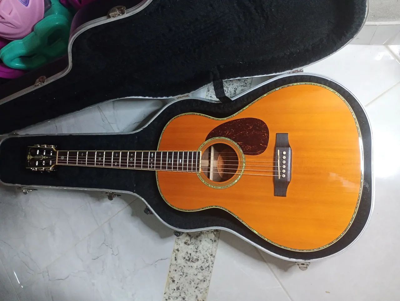 Violão Crafter  Parlor Ta 050M Elétrico . - Foto 2
