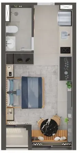 PLANTA 26m²