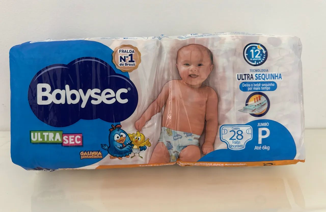 Fralda BabySec P 