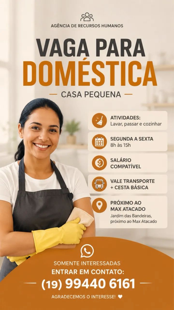 Prescisa se  Doméstica 