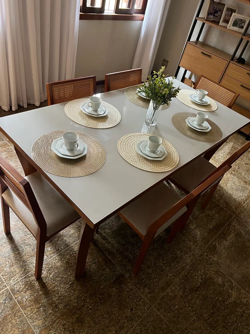 Mesa de jantar madeira maciça  - Foto 5