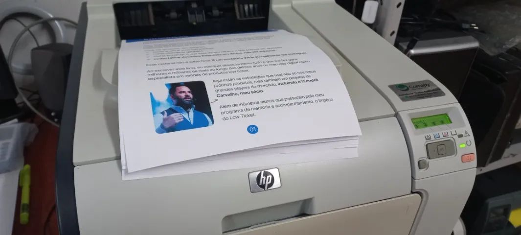 oferta impressora laser color hp 2025
