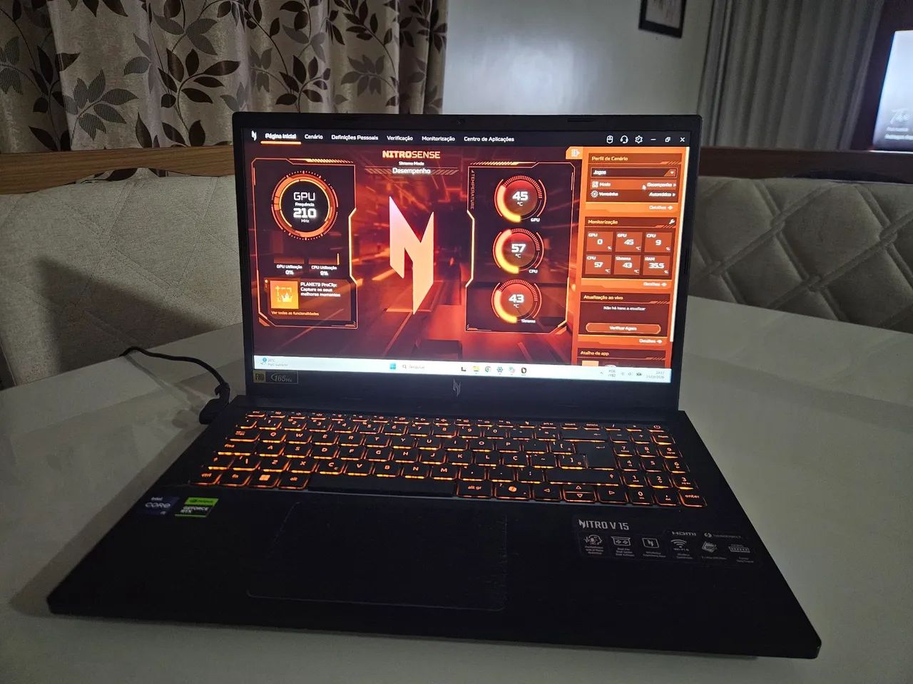 Notebook Nitro V15 | Core i9 | RTX 4060 8GB | 32GB DDR5 | SSD 512GB - Foto 2