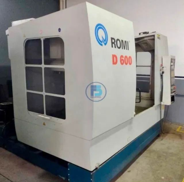 Centro de usinagem Romi D600 - C/10mil hrs de uso! - Foto 3