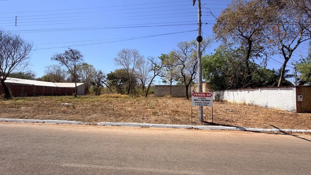 Vendo 2 lotes juntos em Aruanã