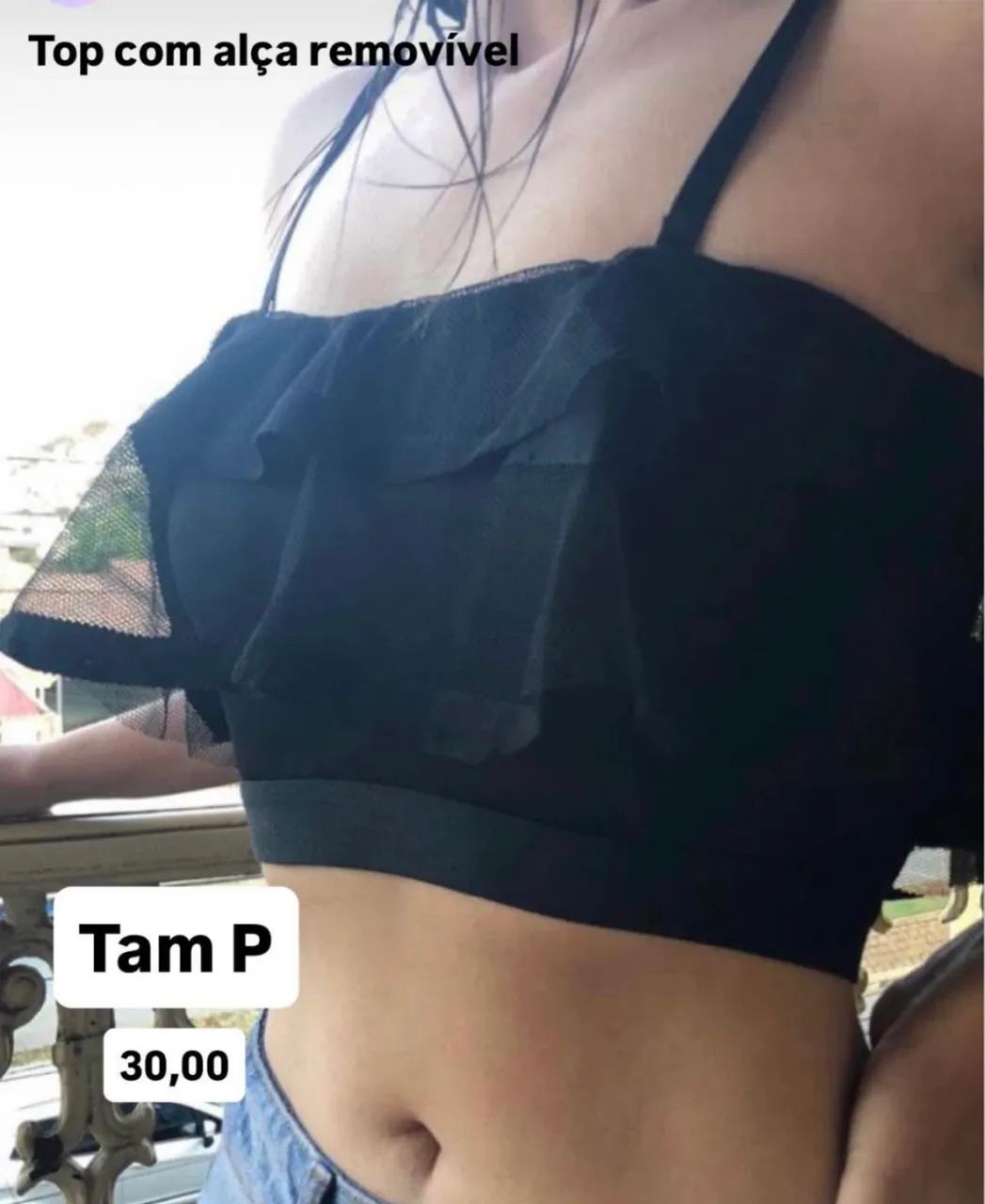 Cropped de telinha