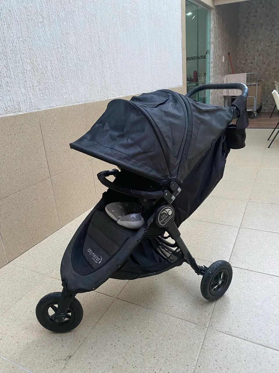 Carrinho de Bebê Baby Jogger City Mini GT - Seminovo + Adaptador - Foto 2