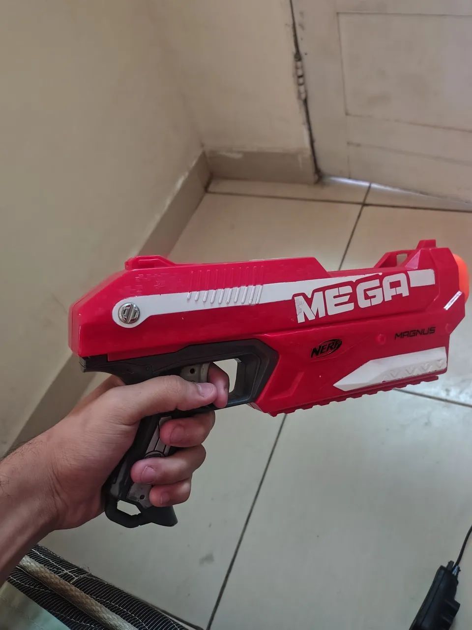 Nerf Magnus Mega (perfeito estado) - Foto 2