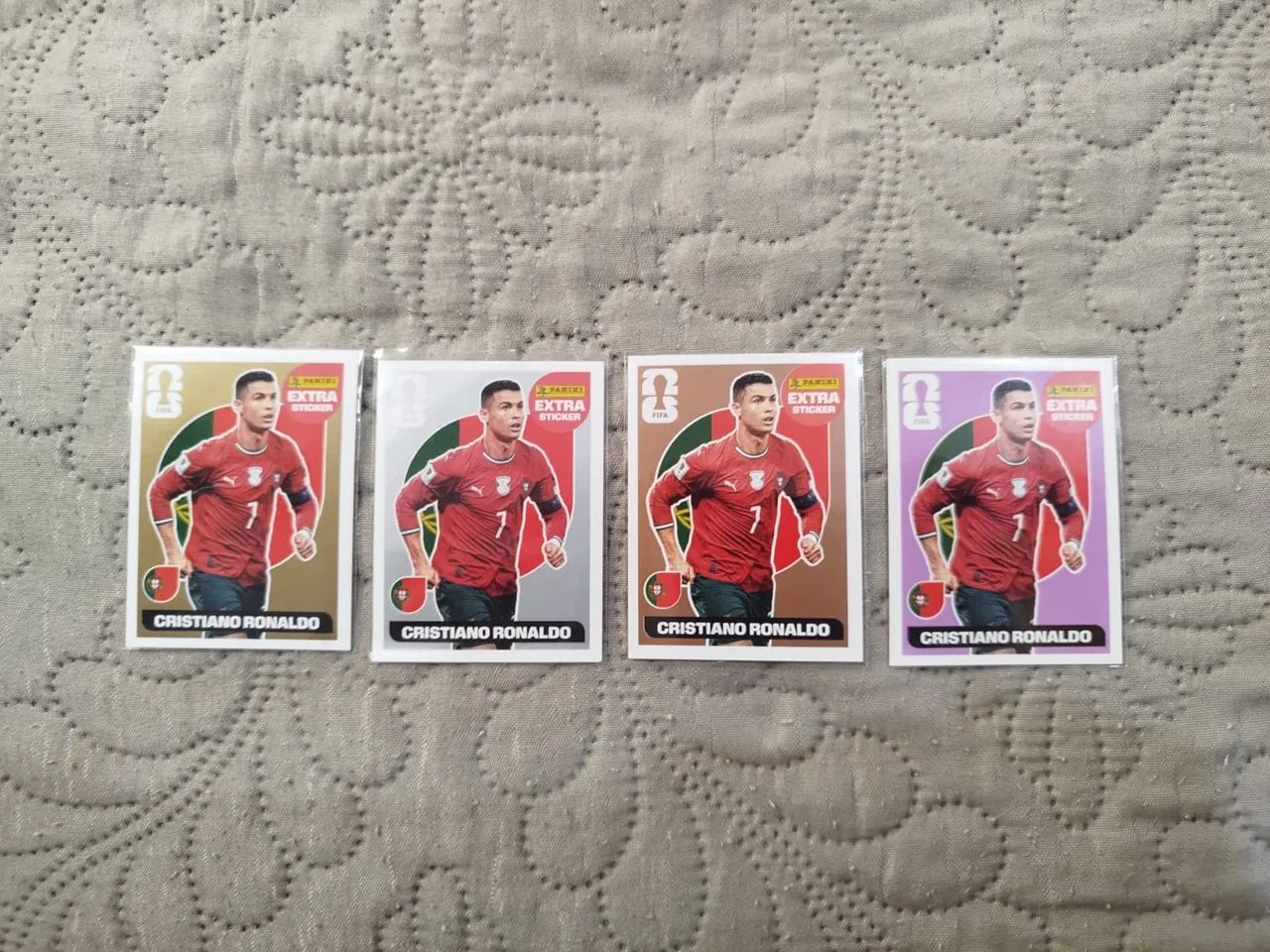 Kit CR7 Legend extra stickers copa 2026