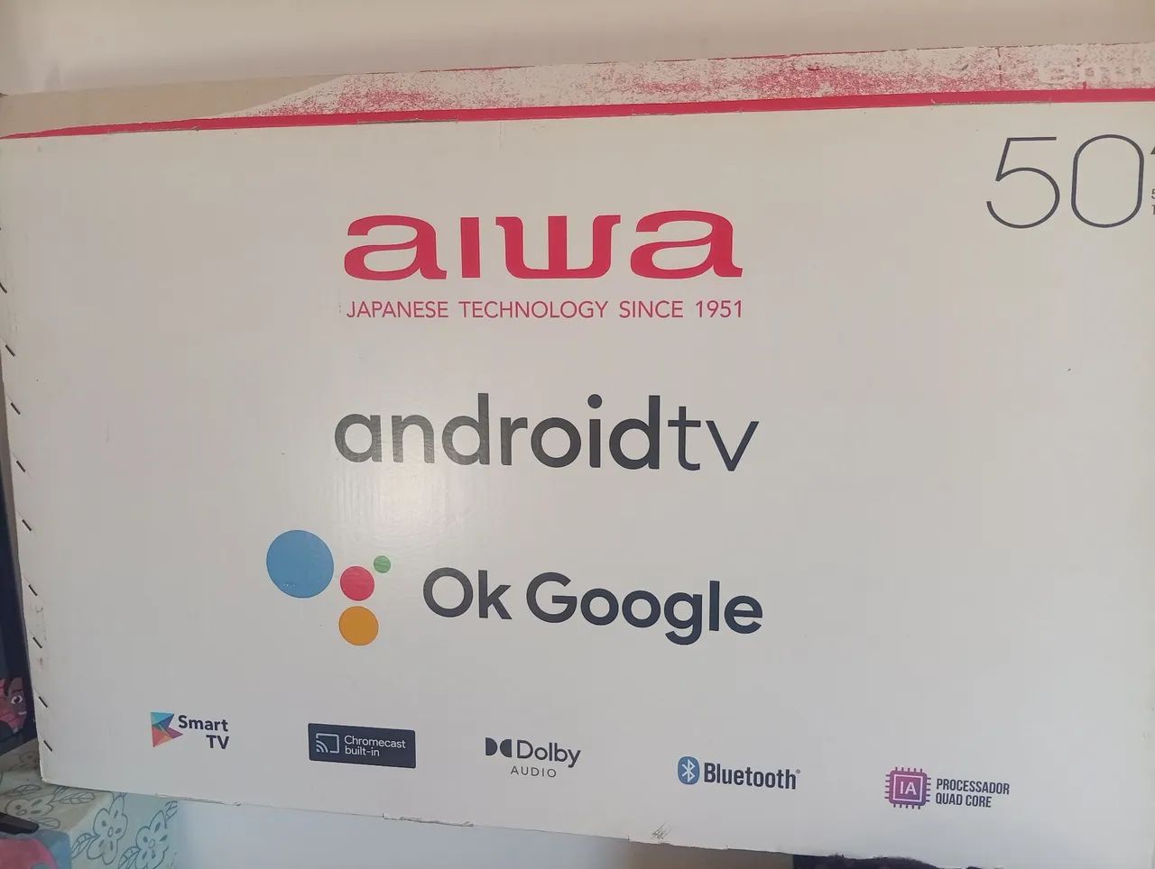 Smart tv 50 polegadas Aiwa  - Foto 2