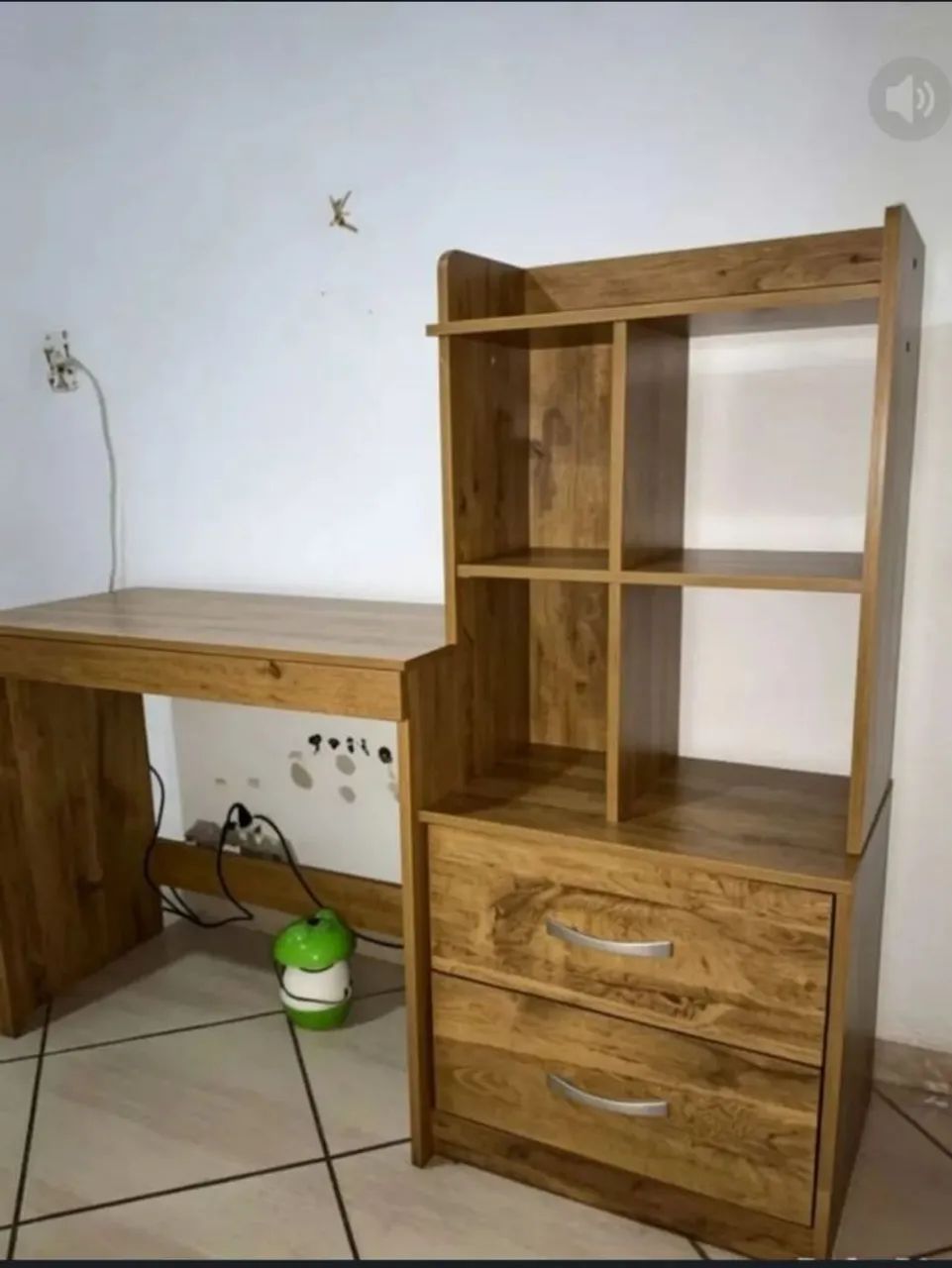 Vendo rack/para PC /monitor/e TV até 43".com duas gavetas  conservado - Foto 2