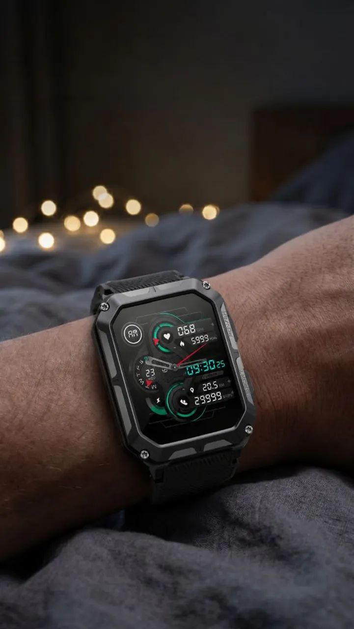 Smartwatch C20 Pro Inteligente | Design Militar, Bluetooth e Alta Performance - Foto 2