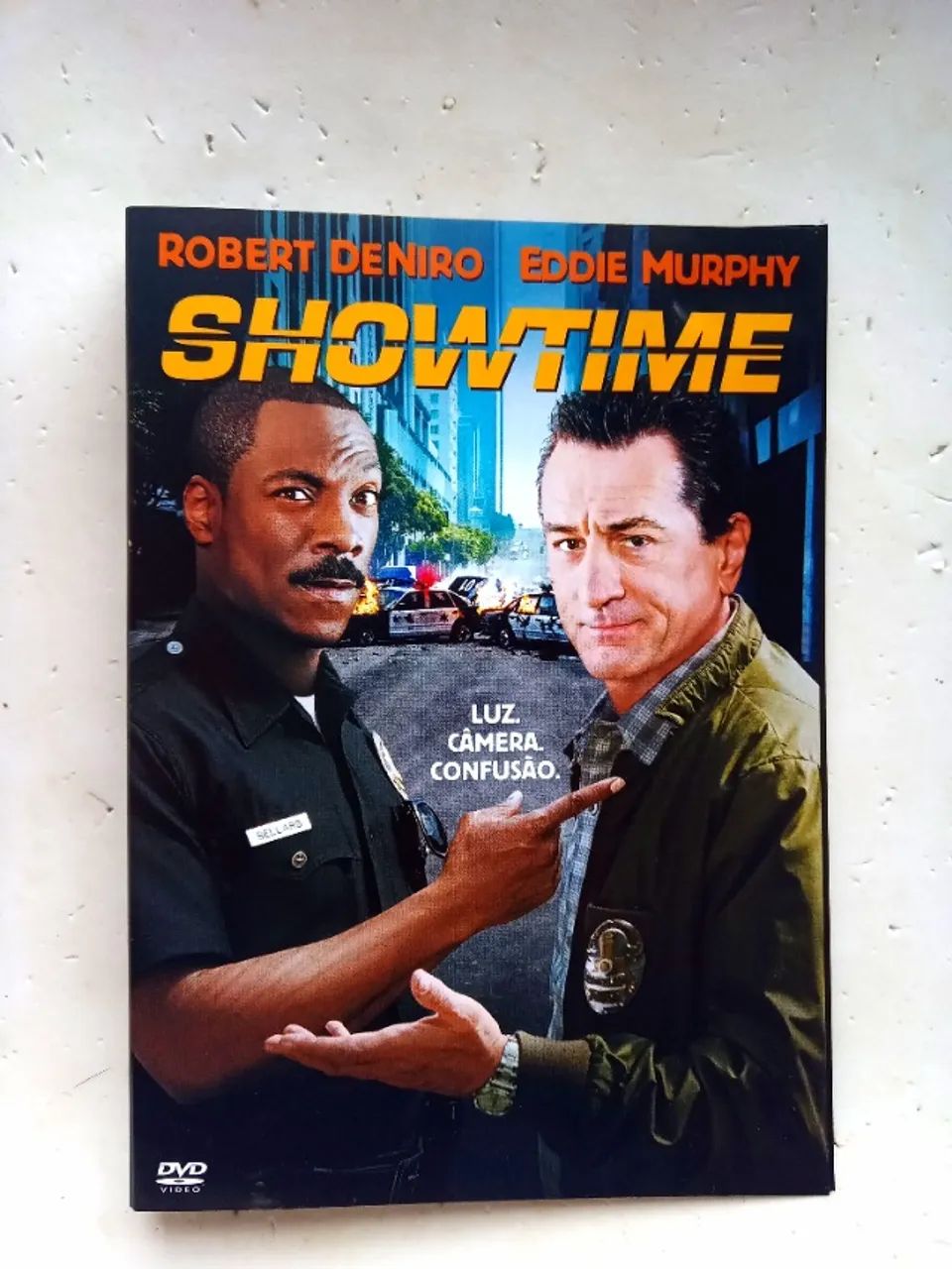 SHOWTIME DVD FILME COMEDIA EDDY MURPHY ROBERT DE NIRO ORIGINAL 
