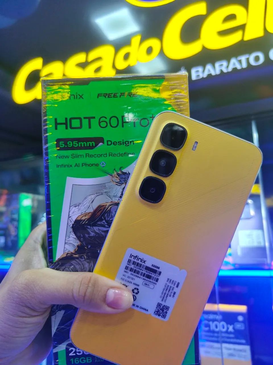 VENDO CELULAR NOVO NA CAIXA 