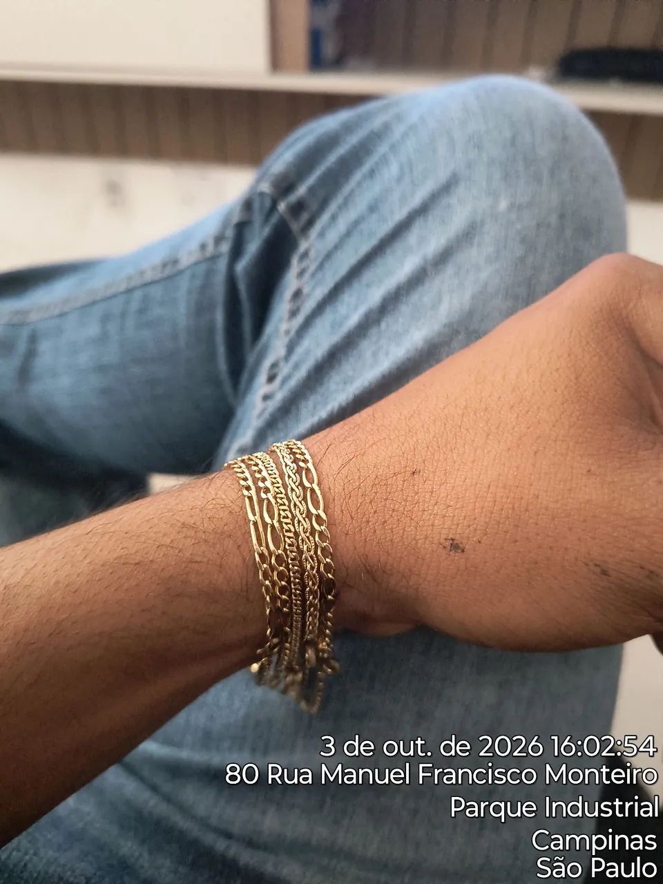 Pulseiras banhado ouro 18k - Foto 4
