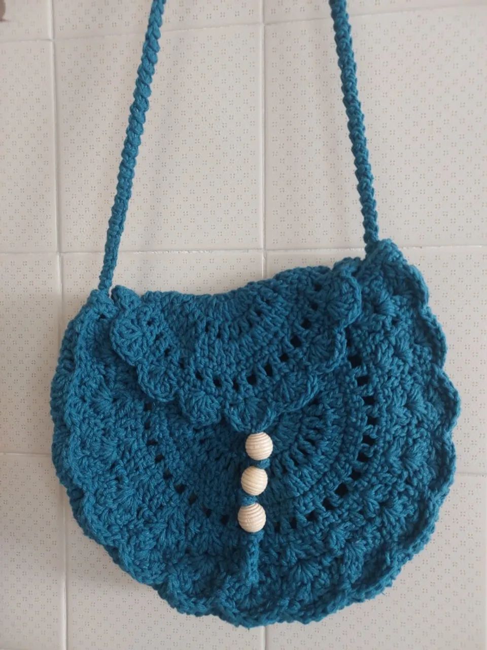 Bolsas artesanais crochê 