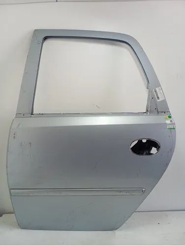 Porta Traseira Esquerda Gm-meriva  C542 Traseira Esquerda Prateado