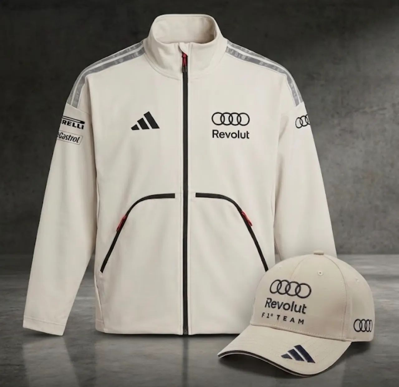 Boné e Jaqueta Audi 