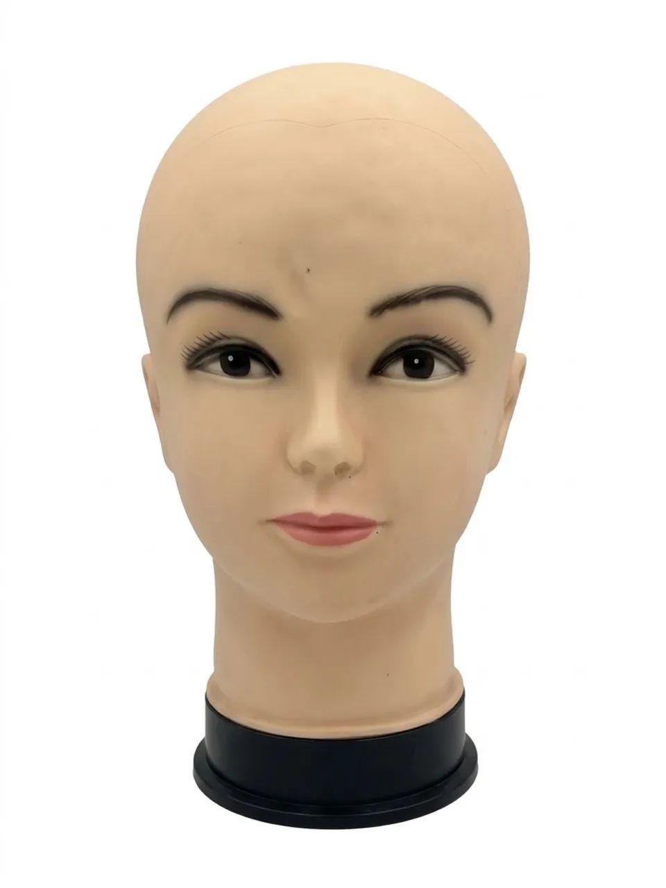 Lote com 16 cabeças de manequins careca PVC
