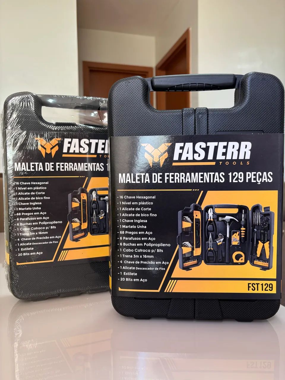 MALETA DE FERRAMENTAS COMPLETA - 129 PEÇAS - Ferramentas de