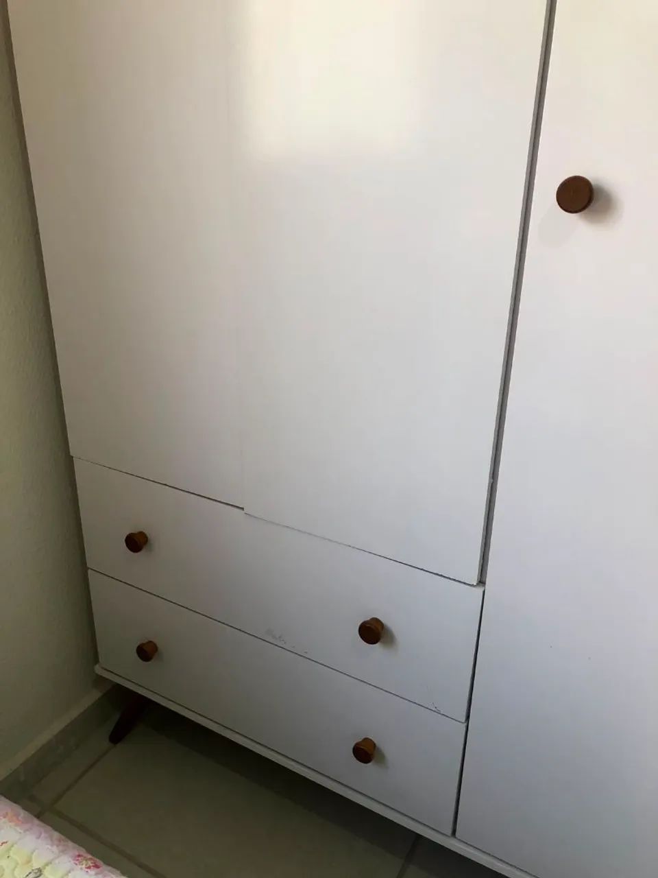 Guarda roupa modelo Twitter semi novo não tem nenhum defeito  - Foto 2