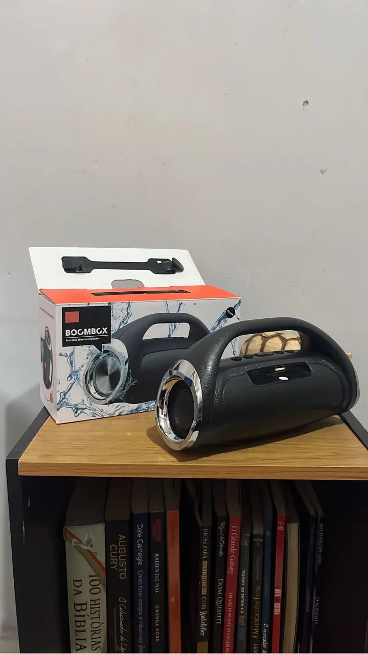 Caixa de som bombox mini - Foto 3