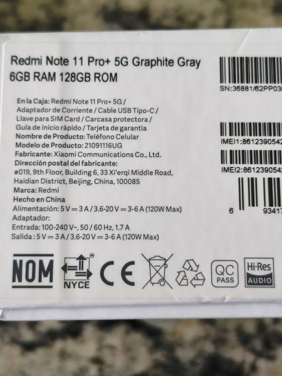 Celular xiaomi Redmi Note 11 Pro Plus - Foto 3