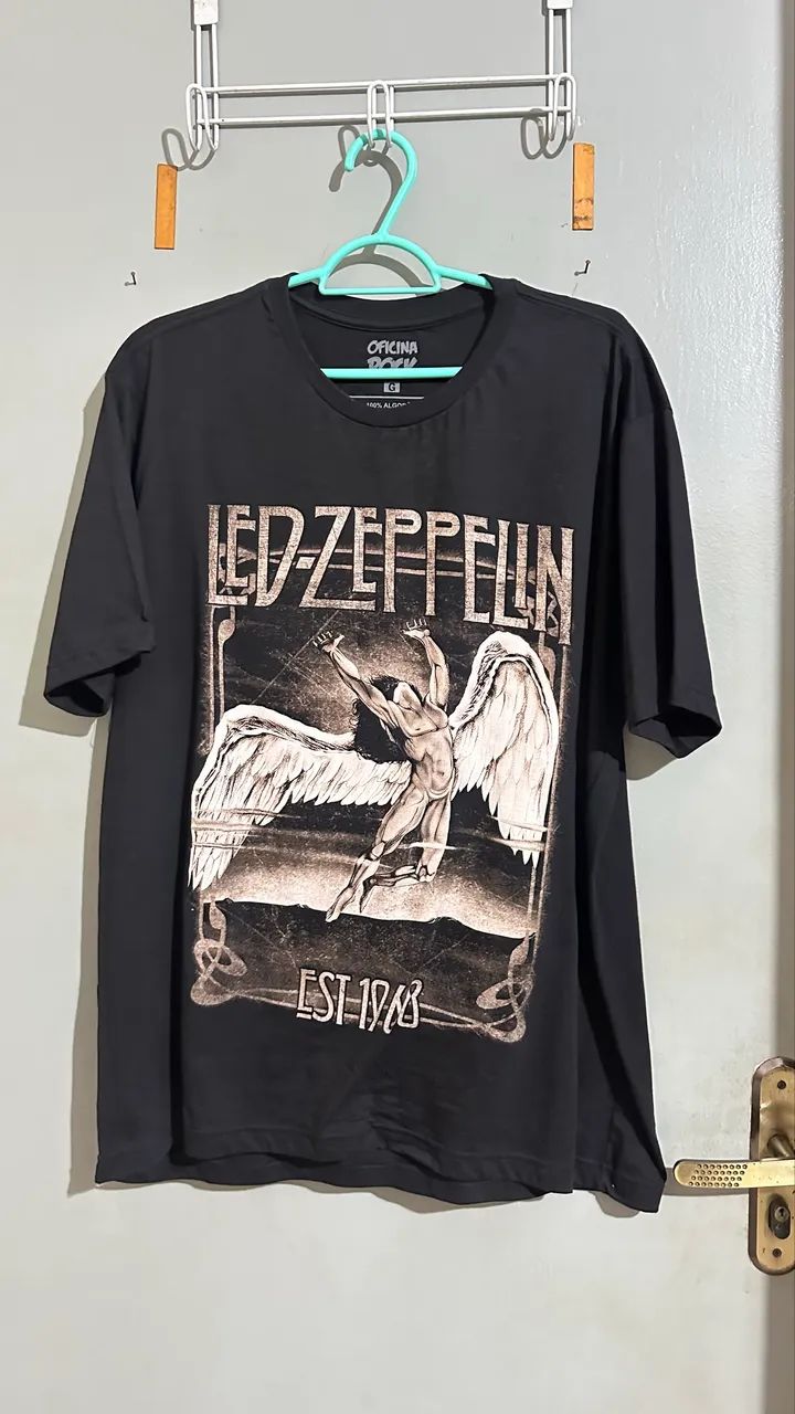 Camisa do Led-Zeppelin