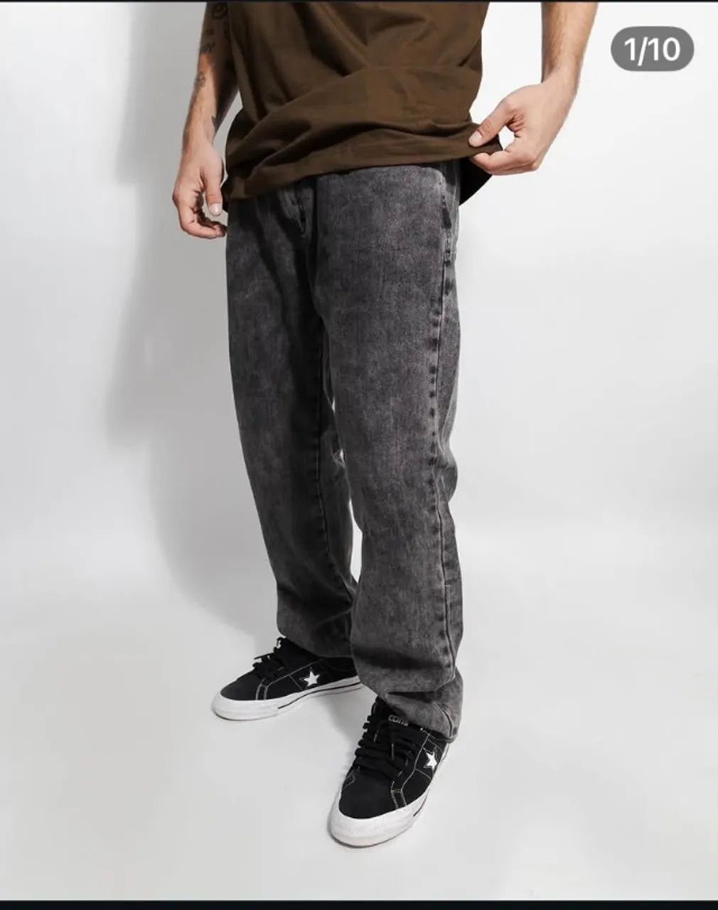 Calça Hilf cinza estonado - Foto 2