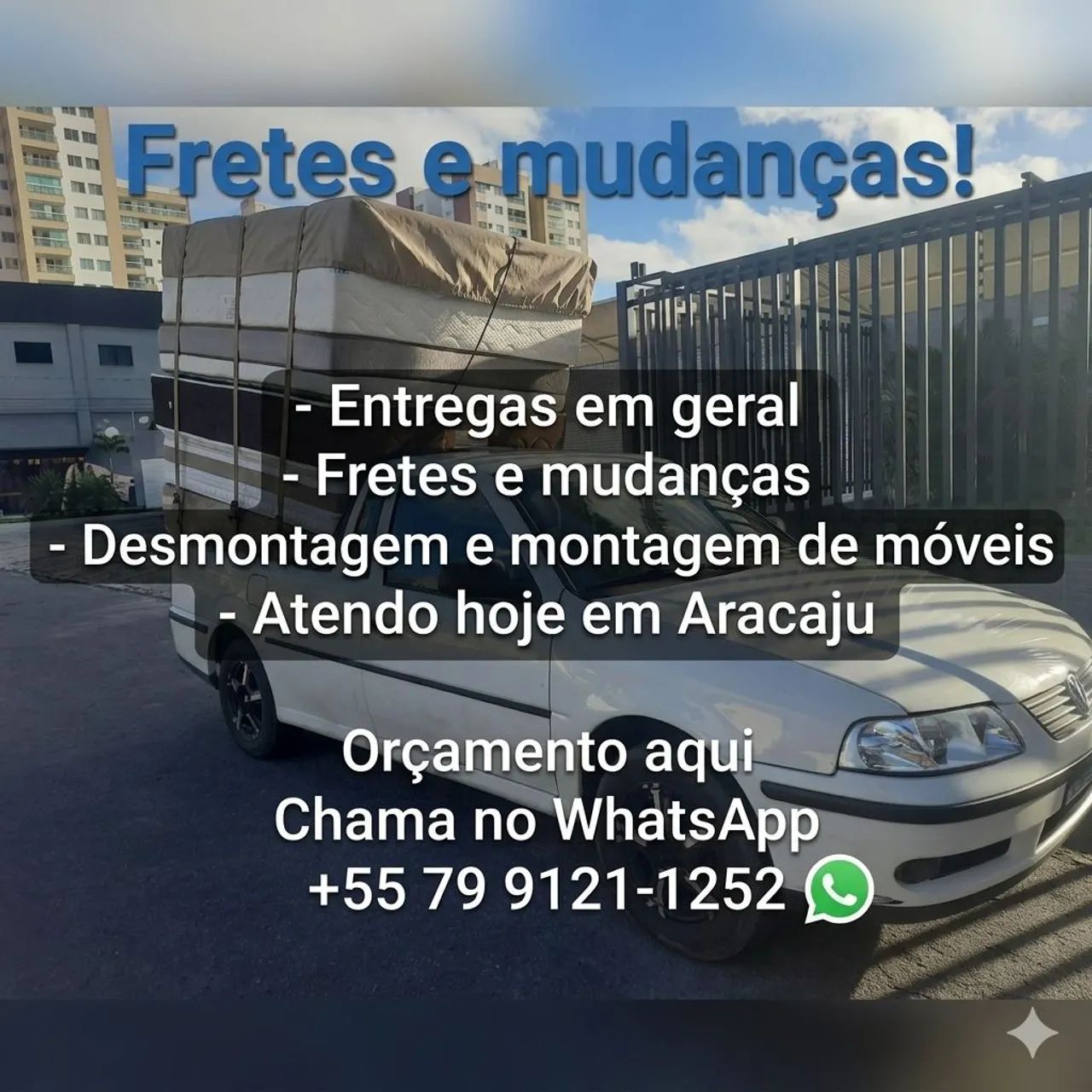 Fretes e mudanças!