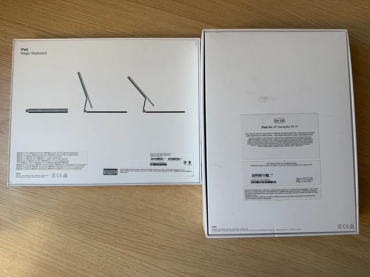 iPad Air (4ª Geração NYFP2BZ/A) 64GB Rose + Ipad Magic Keyboard - Foto 5