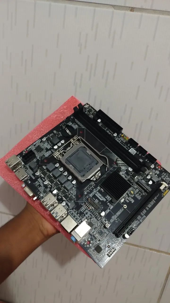 Placa mãe machinist H110 para conserto ou retirada de peças 