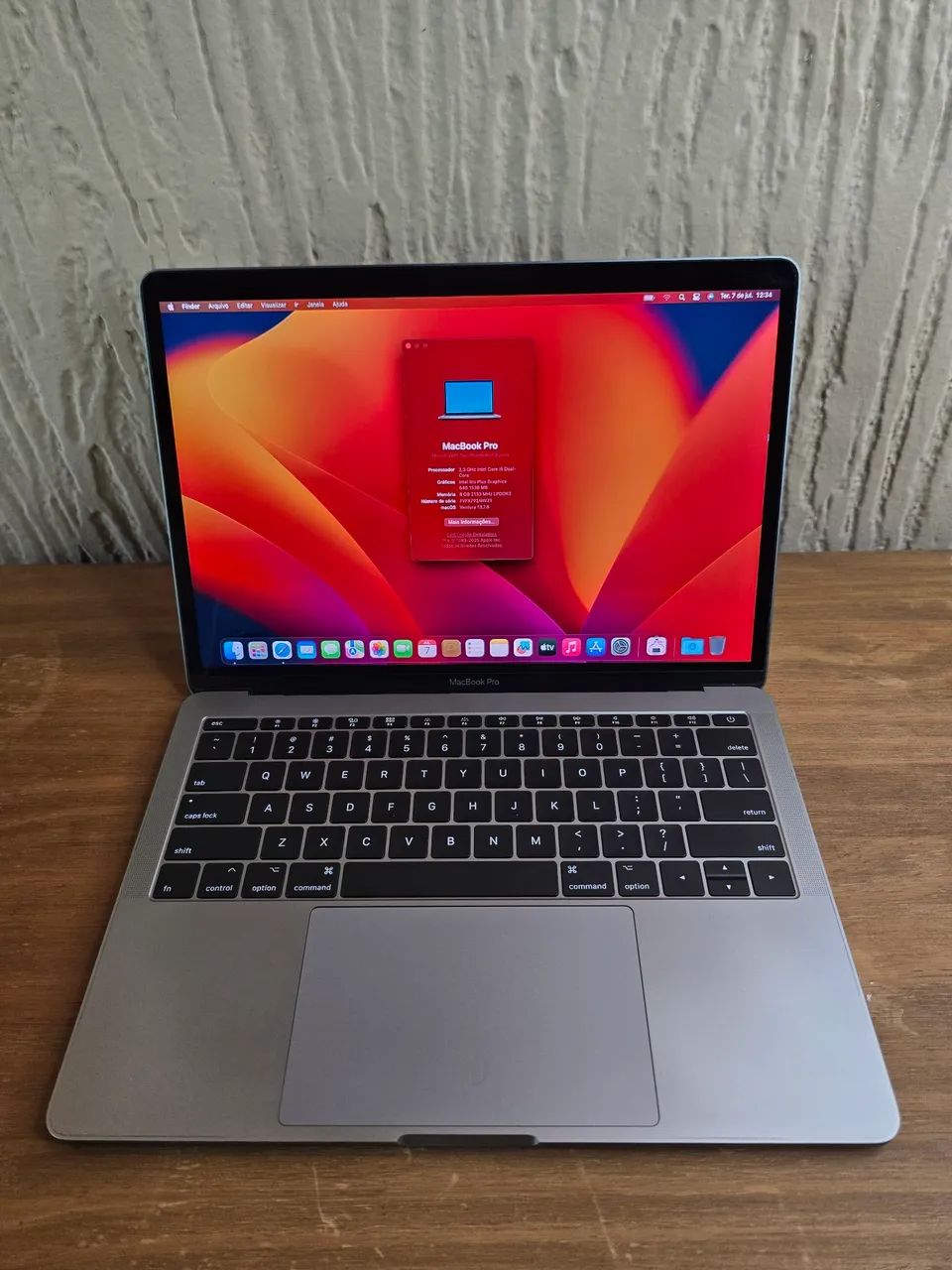 Macbook Pro 2017 240 ciclos impecavel  - Foto 2