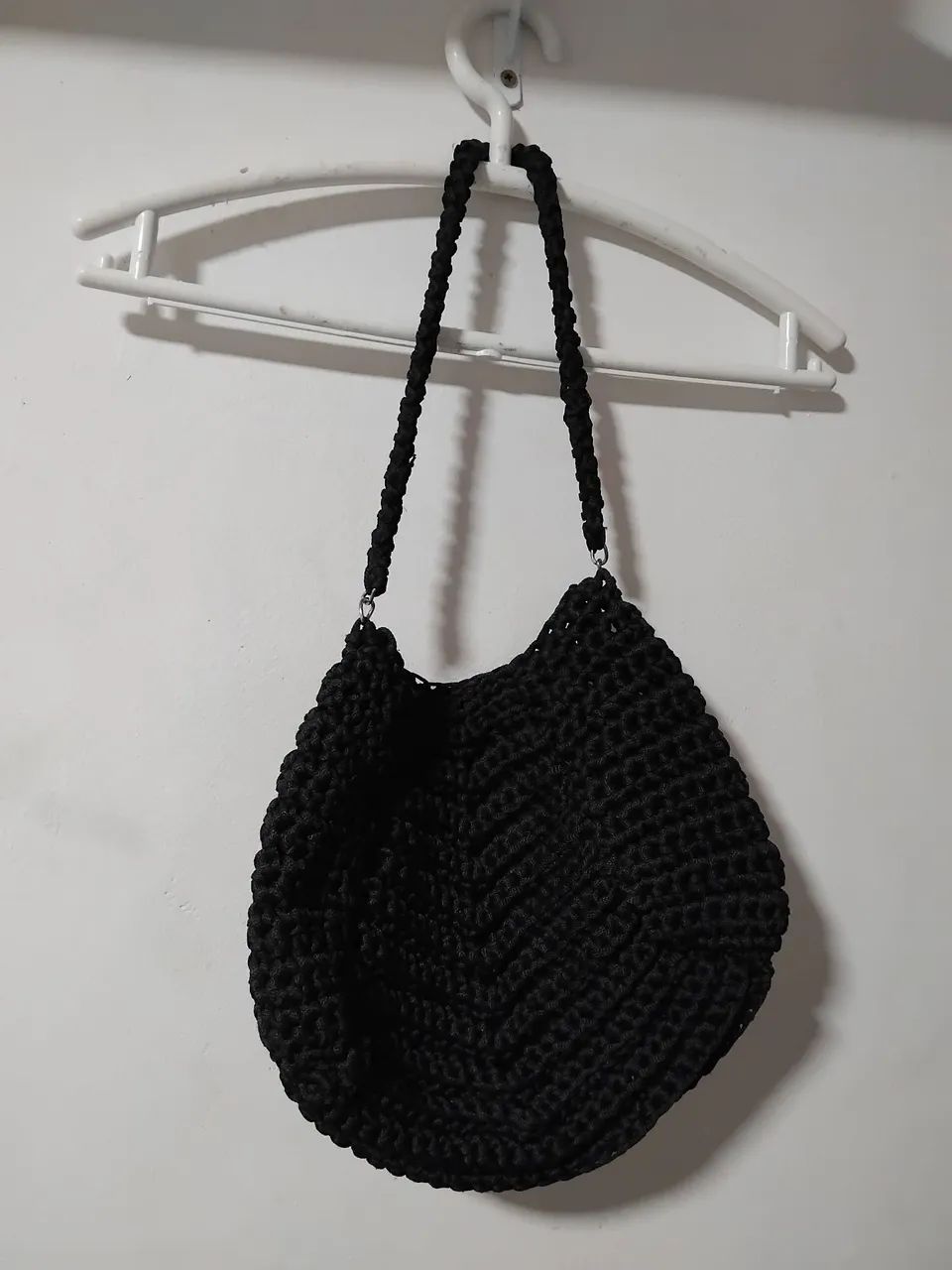 Bolsas em crochê e tecido - Foto 2