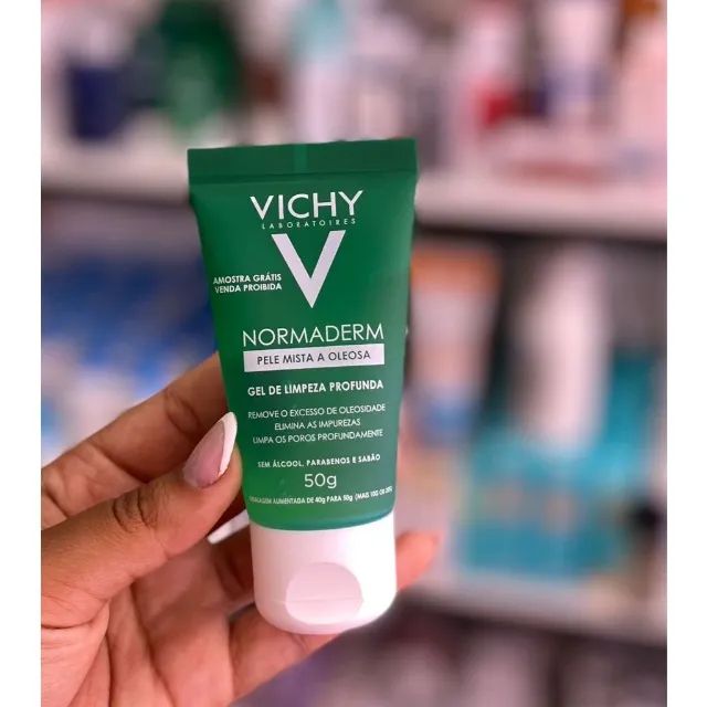 Vichy Protetor Solar Fps70 Purify + Gel De Limpeza 50g Kit  - Foto 4