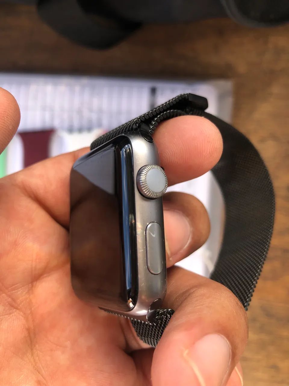 Vendo relógio Apple watch SÉRIE 3 WhatsApp *00 - Foto 4