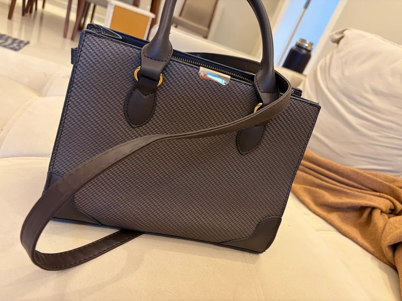 Bolsa de couro sintético  - Foto 4