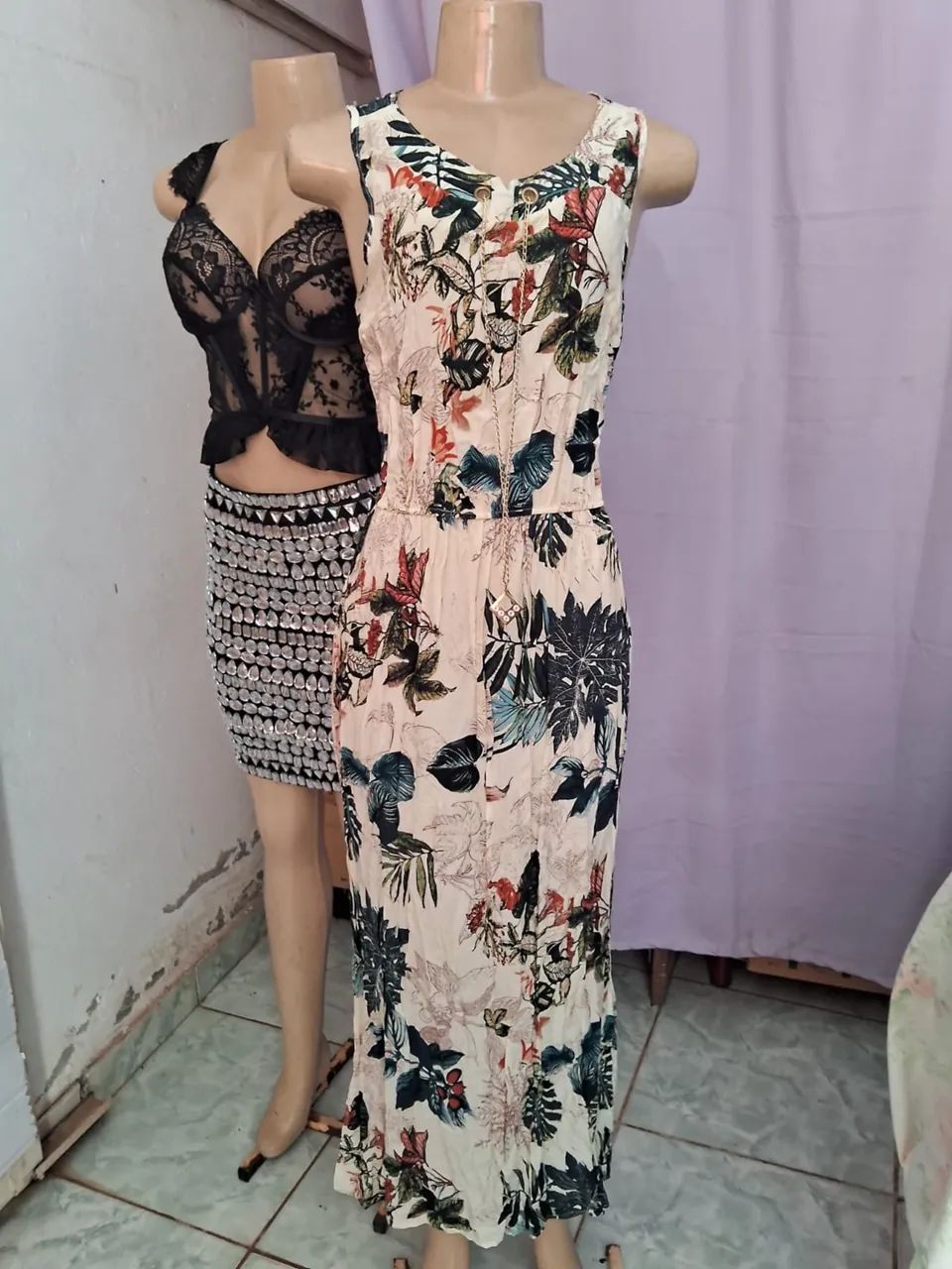 Roupa nova é usada uma vez 