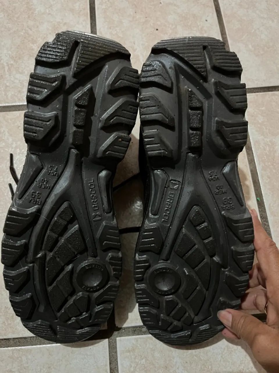 Bota de couro EPI - Cor Café - Foto 3