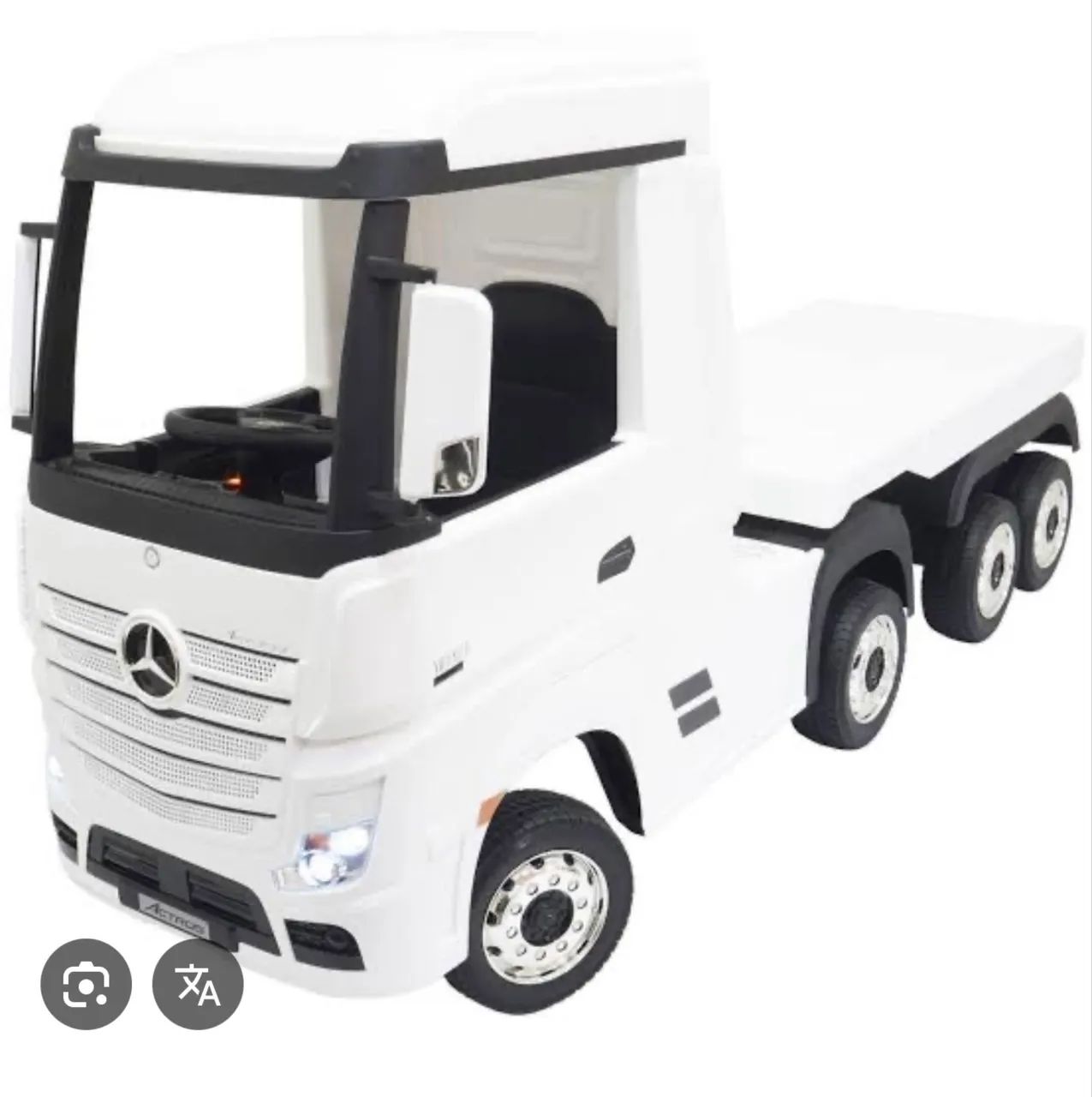 Caminhão elétrico Mercedes com caçamba  - Foto 2