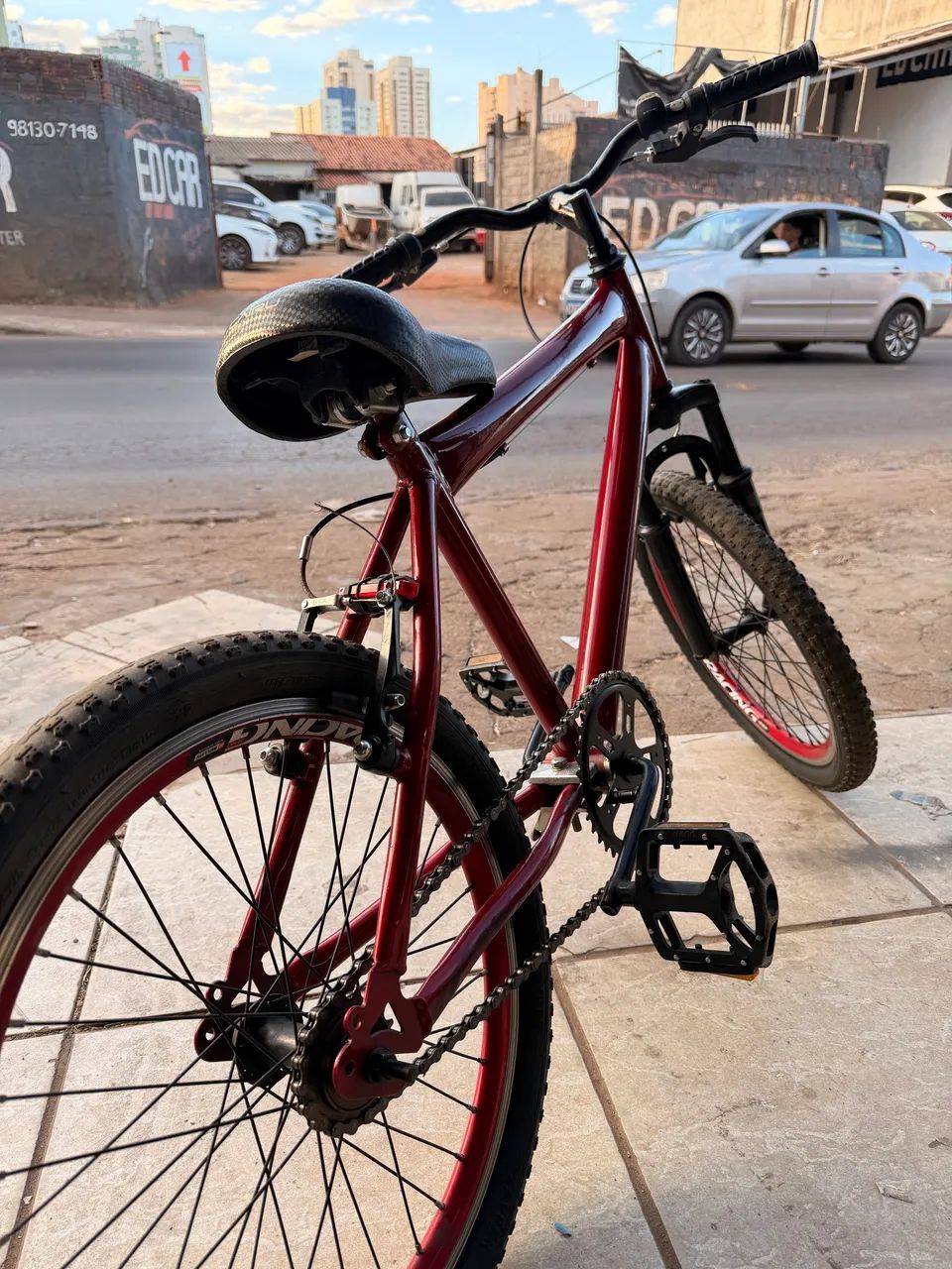 Bicicleta Aro 20 com armotecedor - Foto 2