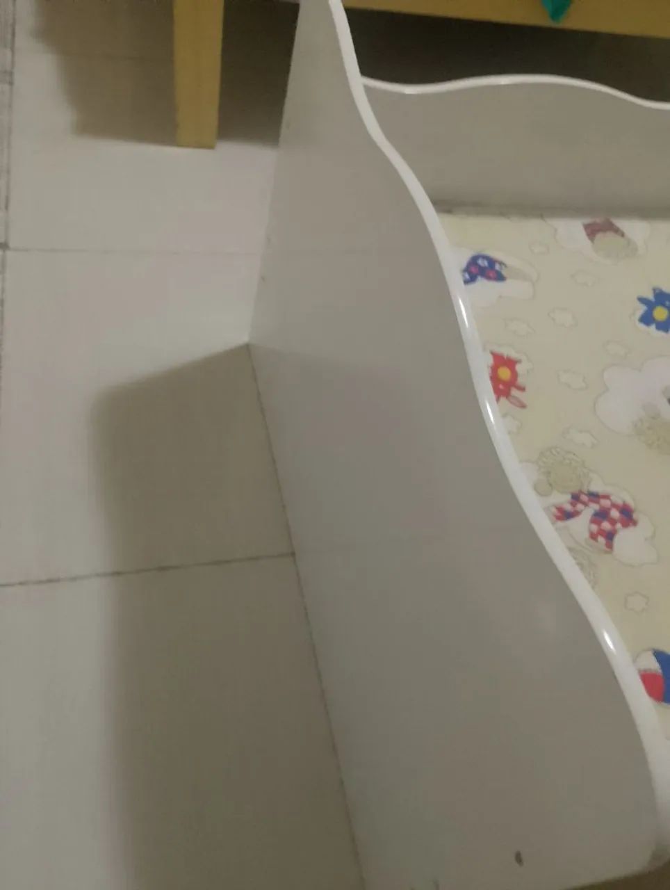 Cama Infantil MDF com colchão  - Foto 3