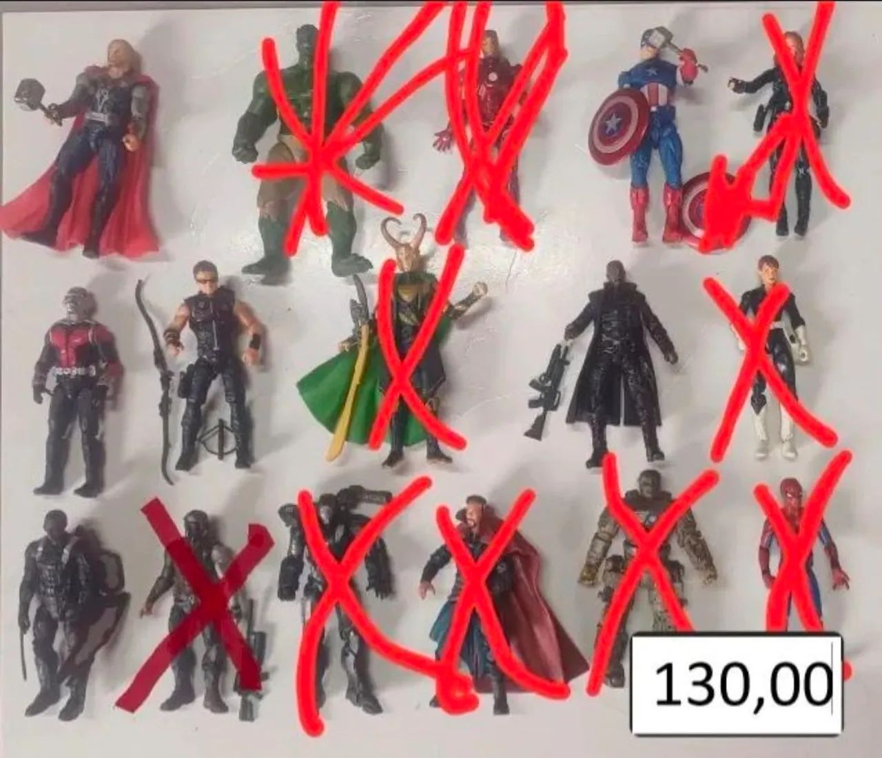 Várias figuras Marvel Universe padrão 3,75 - Hobbies e coleções