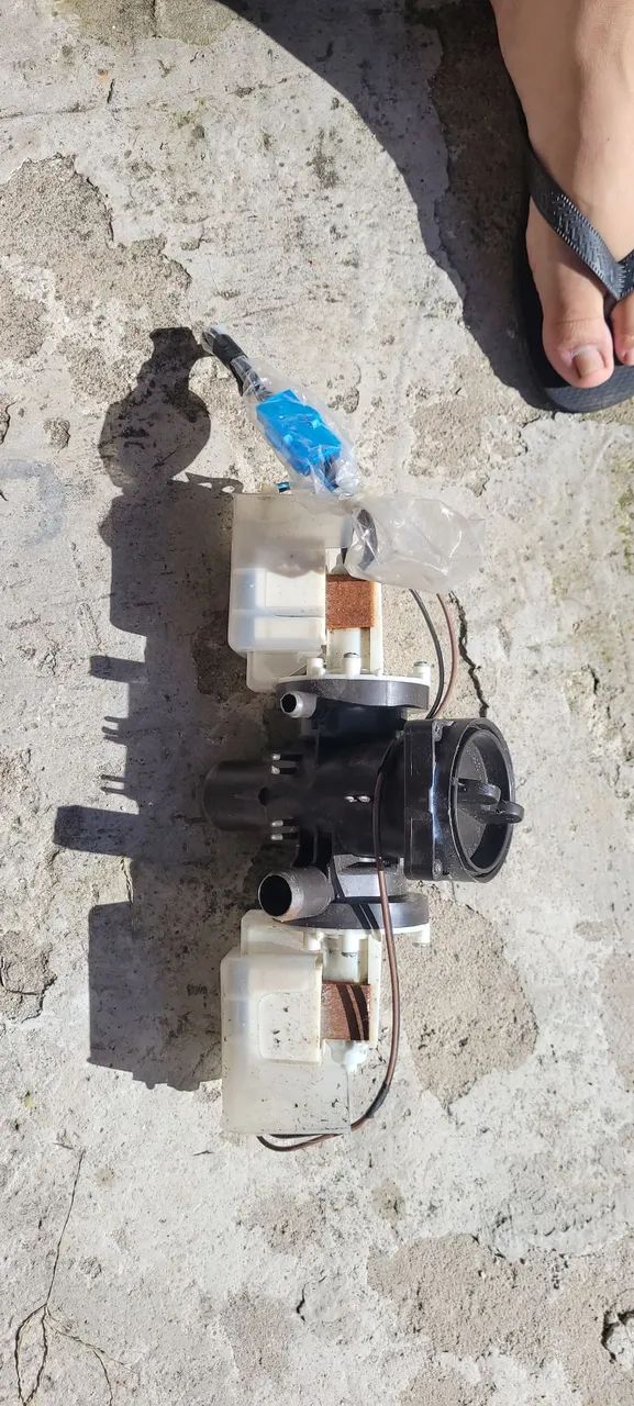Lg lava seca Conjunto da Eletrobomba de Drenagem e Circulação (Carcaça Completa)
